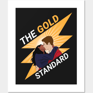 West Allen: The Gold Standard without Power of Love (Dark) Posters and Art